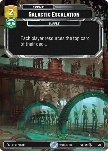 Galactic Escalation (213) (213) [Sector and Regional Promos: Season 2]