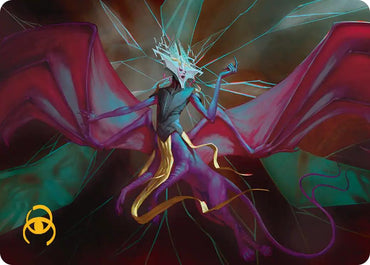 Ingris Stingerquill Art Card (Gold-Stamped Signature) [Reality Fracture Art Series]