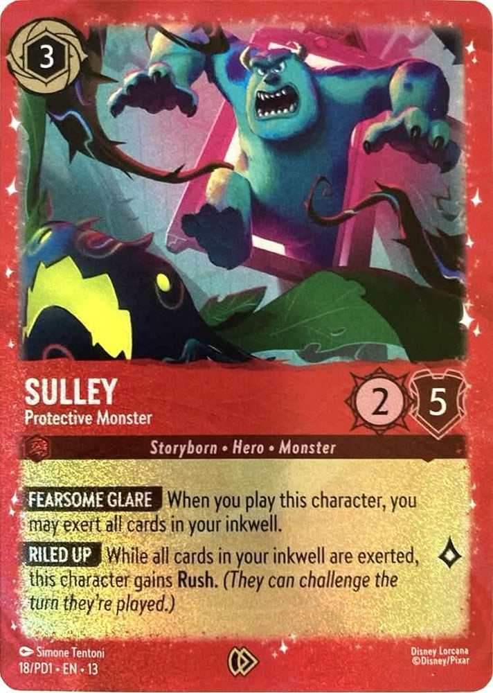Sulley - Protective Monster (18) [Promo Cards]