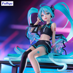Hatsune Miku Noodle Stopper Figure -Neon Cyber-
