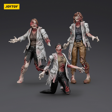 JOYTOY DARK SOURCE ZOMBIE FIGURE SCIENTISTS (FEMALE)