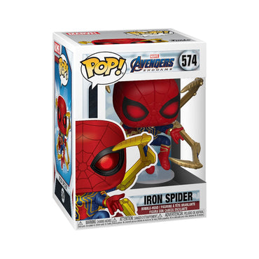 POP MARVEL ENDGAME IRON SPIDER W/ NANO GAUNTLET