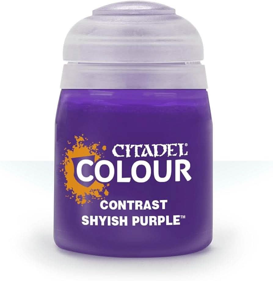 CONTRAST: SHYISH PURPLE