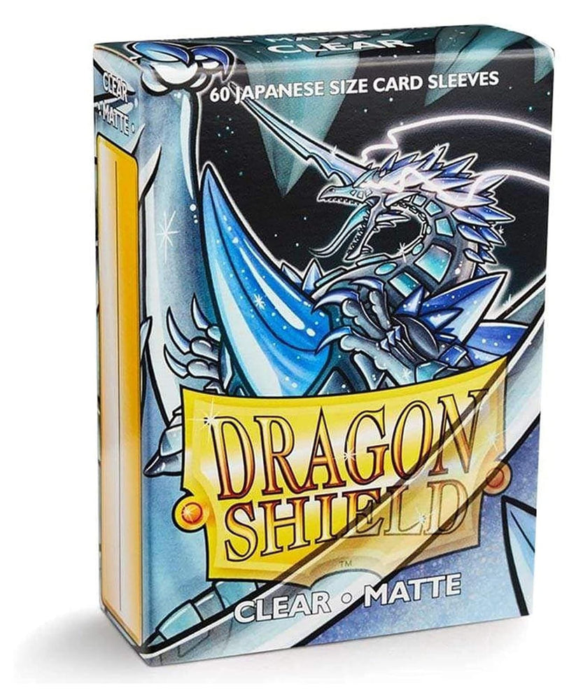 DRAGON SHIELD SLEEVES JAPANESE MATTE CLEAR 60CT