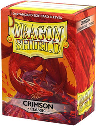 DRAGON SHIELD SLEEVES CLASSIC CRIMSON 100CT