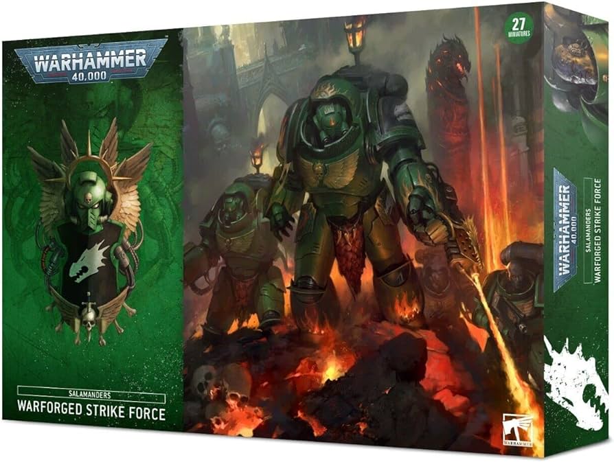 WARHAMMER 40,000 SPACE MARINES: SALAMANDERS: WARFORGED STRIKE FORCE