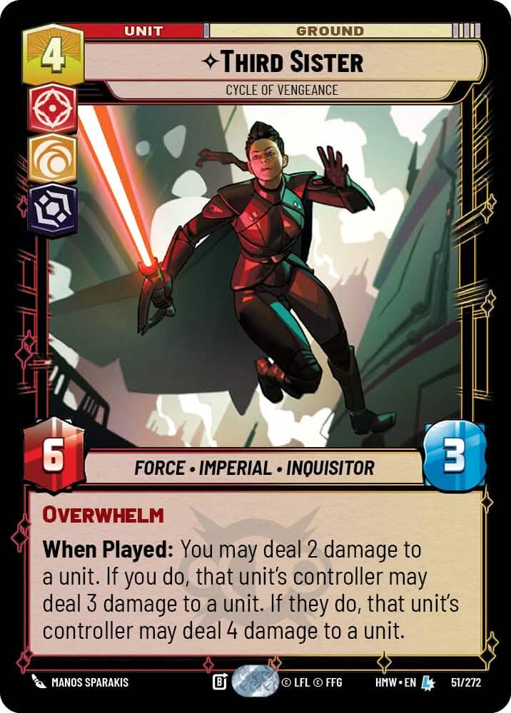 Third Sister - Cycle of Vengeance (51/272) (51/272) [Homeworlds]