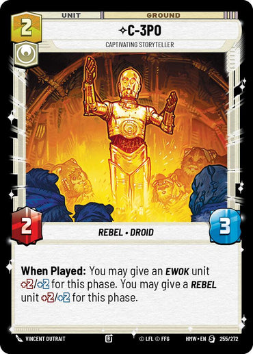 C-3PO - Captivating Storyteller (255/272) (255/272) [Homeworlds]