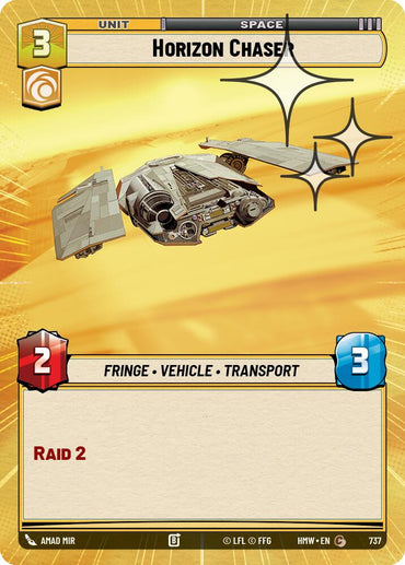 Horizon Chaser (737) (Hyperspace Foil) (737) [Homeworlds]