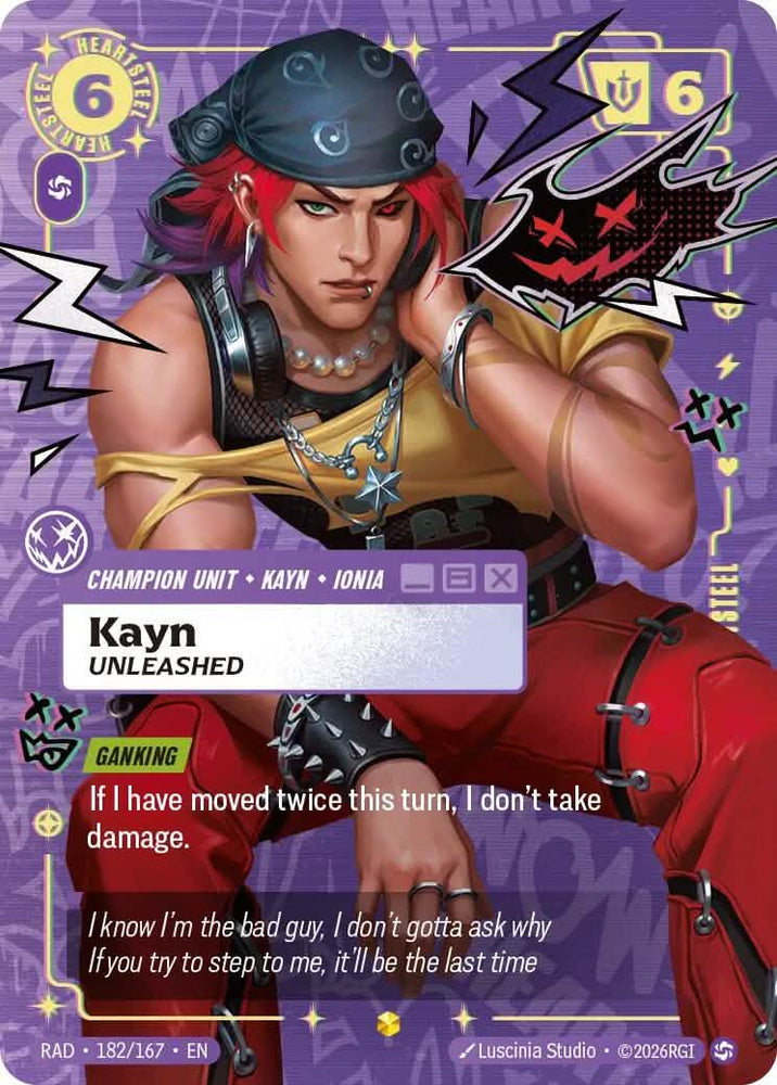 Kayn, Unleashed (Heartsteel Overnumbered)