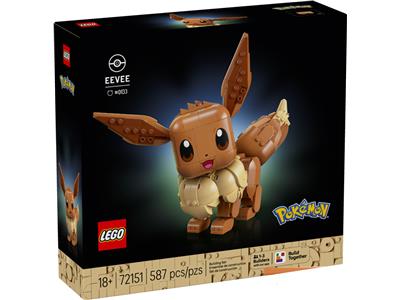 POKEMON EEVEE TRAINER JOURNEY 587 PCS