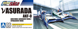 Aoshima 1/24 Cyber Formula New Asurada AKF-0 Aero Mode/Aeroboost Mode/Spiralboost Mode