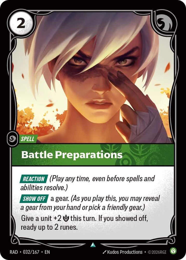 Battle Preparations