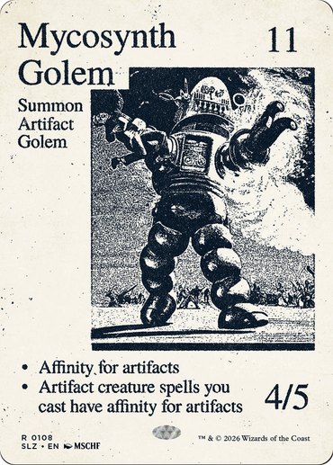 Mycosynth Golem (0108) [Secret Lair x MSCHF: The Zeta Set]