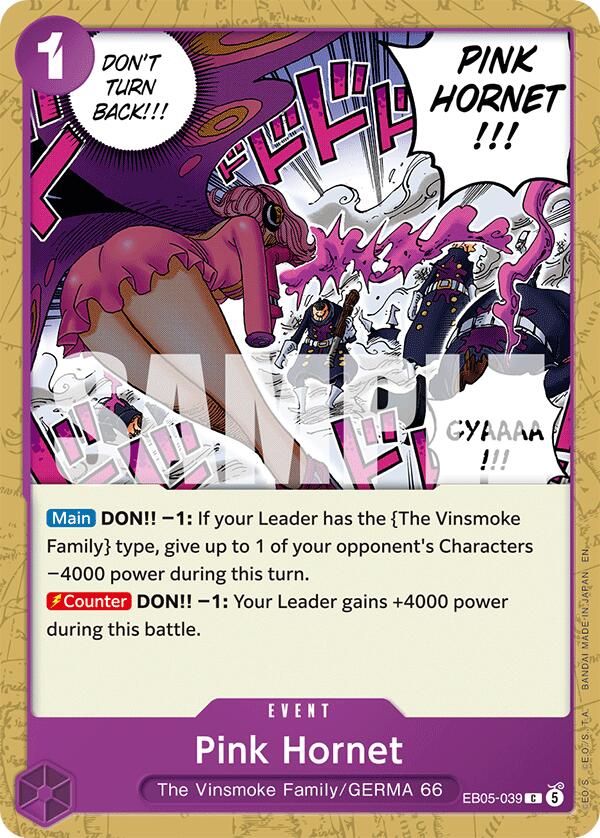 Pink Hornet [Extra Booster: One Piece Heroines Edition Vol. 2]