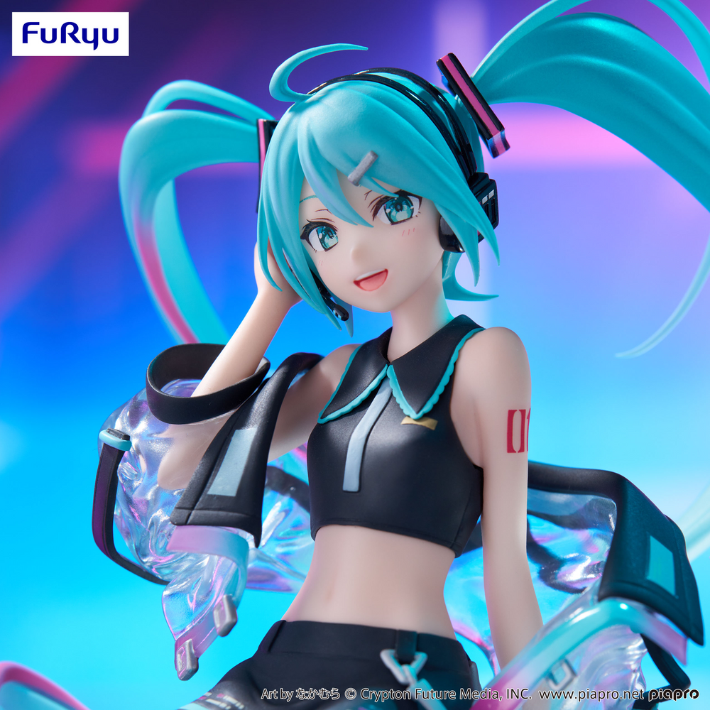 Hatsune Miku Noodle Stopper Figure -Neon Cyber-