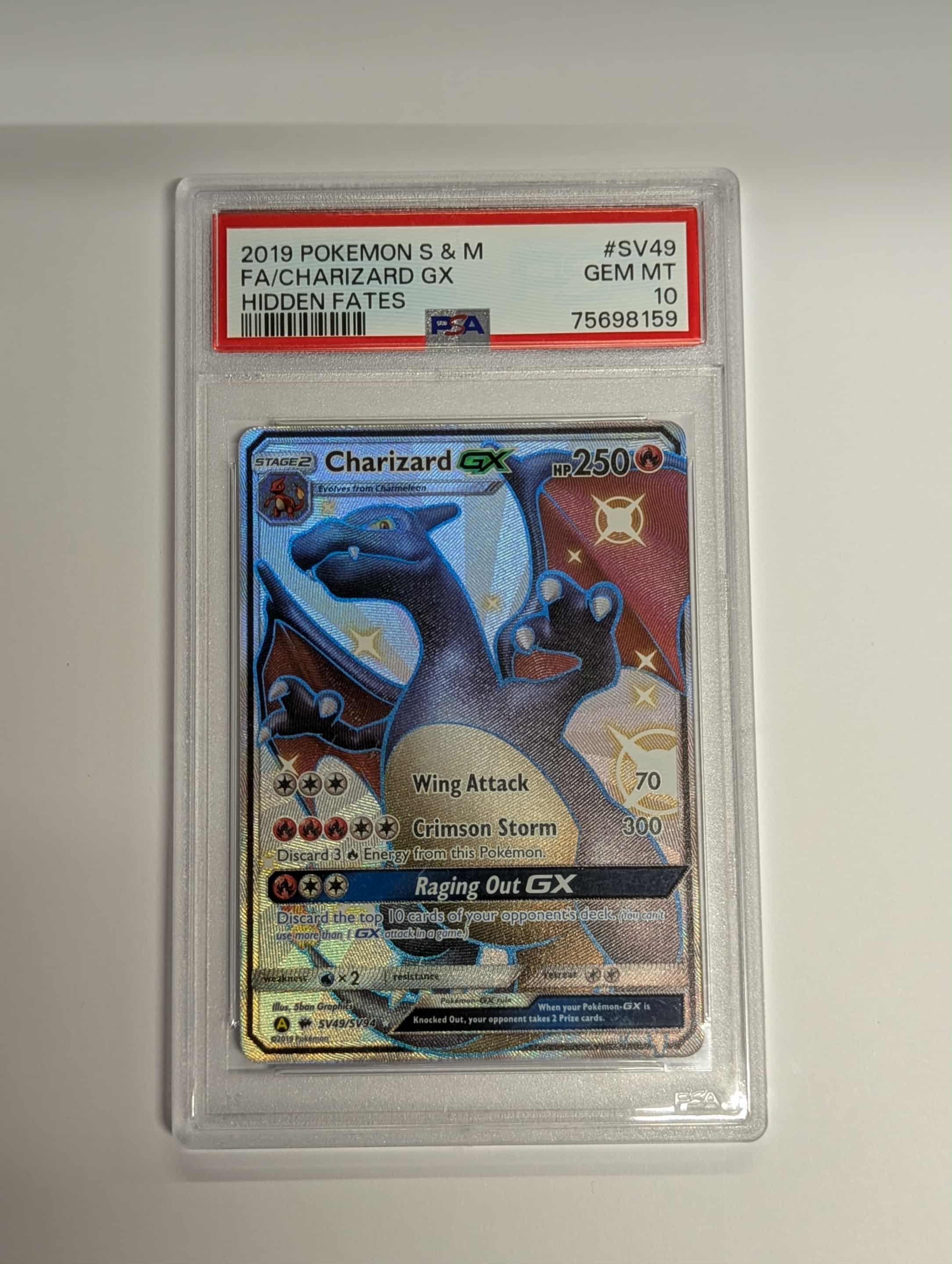Charizard GX (SV49/SV94) Graded PSA 10