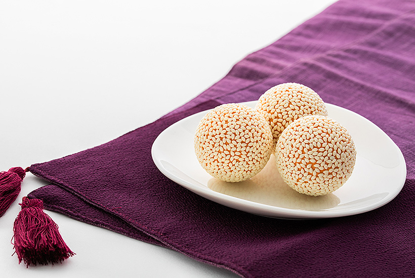 Sesame Ball Plastic Model