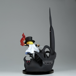 SABO VS FIVE ELDERS & IMU "ONE PIECE", BANPRESTO WORLD COLLECTABLE FIGURE SPECIAL