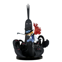 SABO VS FIVE ELDERS & IMU "ONE PIECE", BANPRESTO WORLD COLLECTABLE FIGURE SPECIAL