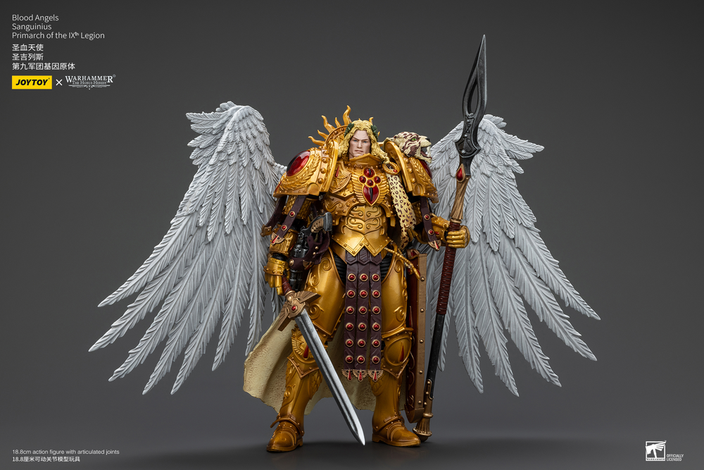 JOYTOY BLOOD ANGELS SANGUINIUS PRIMARCH OF THE IXTH LEGION