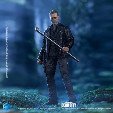 EXQUISITE MINI SERIES 1/18 SCALE THE WALKING DEAD: DEAD CITY NEGAN