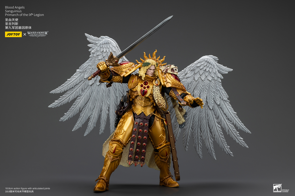 JOYTOY BLOOD ANGELS SANGUINIUS PRIMARCH OF THE IXTH LEGION