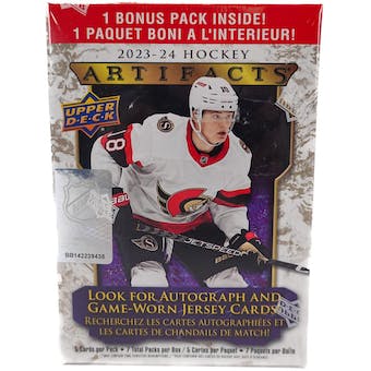 2024 UPPER DECK ARTIFACTS HOCKEY BLASTER