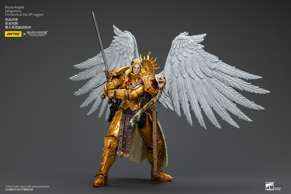 JOYTOY BLOOD ANGELS SANGUINIUS PRIMARCH OF THE IXTH LEGION