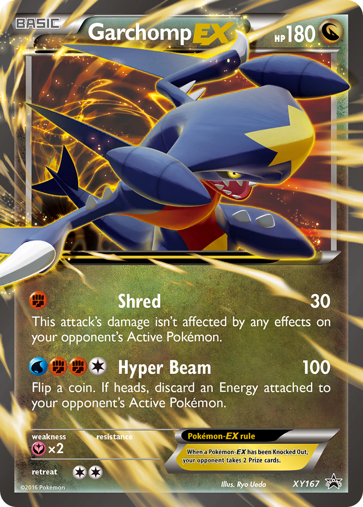 Garchomp EX (XY167) [XY: Black Star Promos]