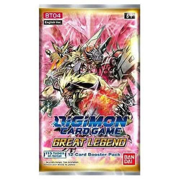 DIGIMON GREAT LEGEND BOOSTER PACK