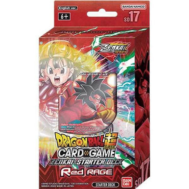 DBS ZENKAI SERIES 1 STARTER DECK 1 Red