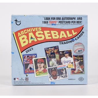 2023 TOPPS ARCHIVES BASEBALL COLLECTOR'S BOX