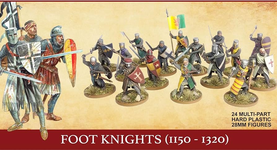 THE ART OF CHIVALRY: MEDIEVAL FOOT KNIGHTS