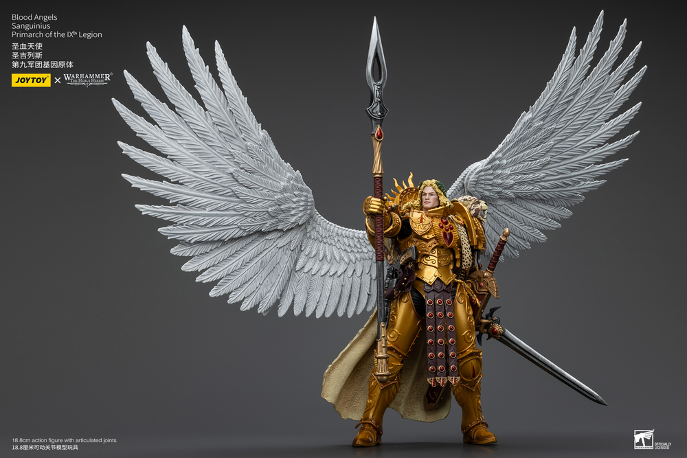 JOYTOY BLOOD ANGELS SANGUINIUS PRIMARCH OF THE IXTH LEGION