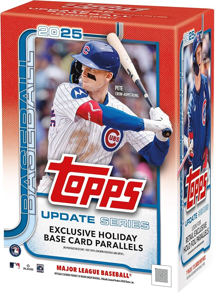 TOPPS 2025 BASEBALL UPDATE VALUE BOX
