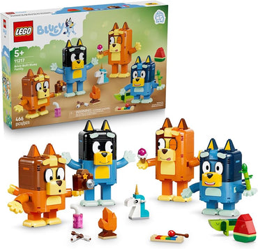 LEGO - BLUEY - BRICK-BUILT BLUEY FAMILY - 466PCS