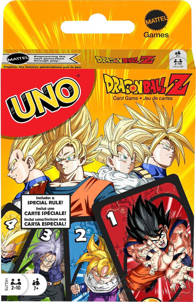 UNO DRAGON BALL Z