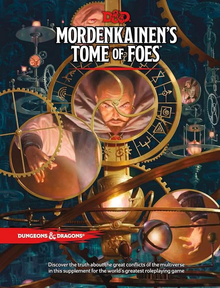 DND RPG MORDENKAINEN'S TOME OF FOES