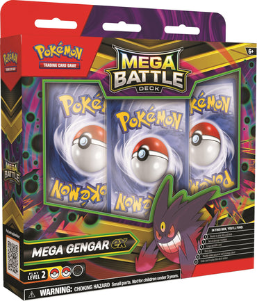 POKEMON MEGA BATTLE DECKS GENGAR EX/DIANCIE EX (LIMIT 1)