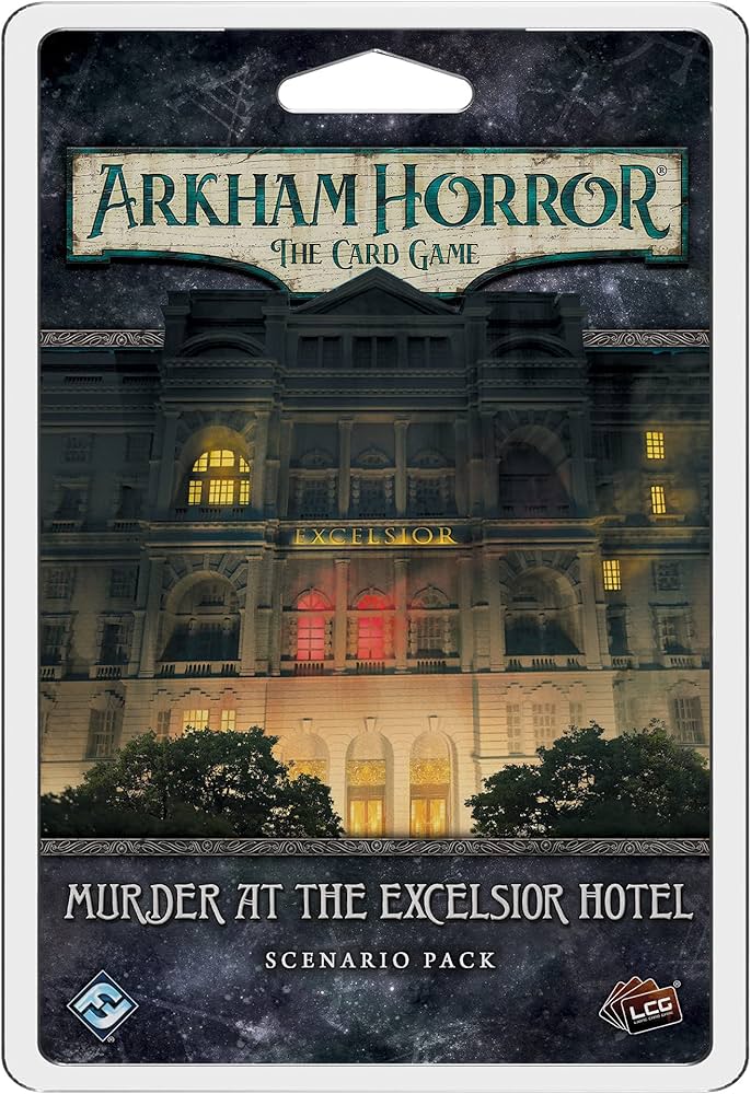 ARKHAM HORROR LCG - MURDER AT THE EXCELSIOR HOTEL SCENARIO PACK