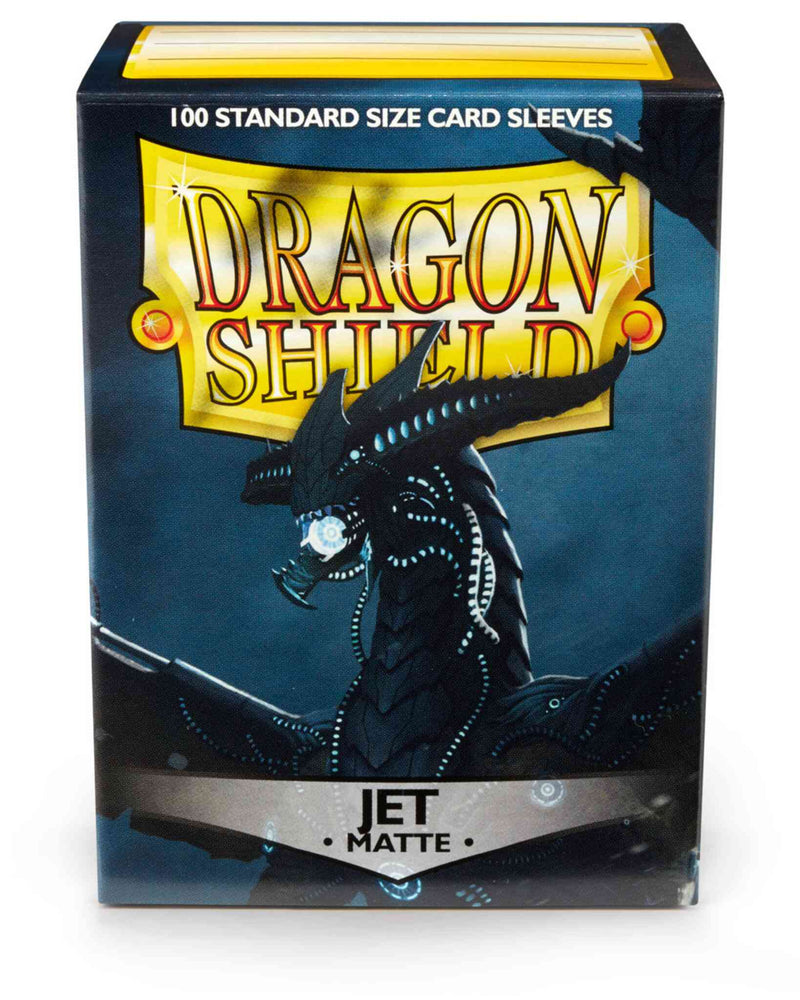 DRAGON SHIELD SLEEVES MATTE JET 100CT