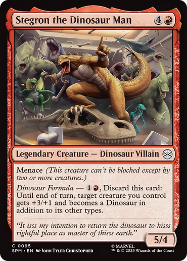 Stegron the Dinosaur Man [Marvel's Spider-Man]