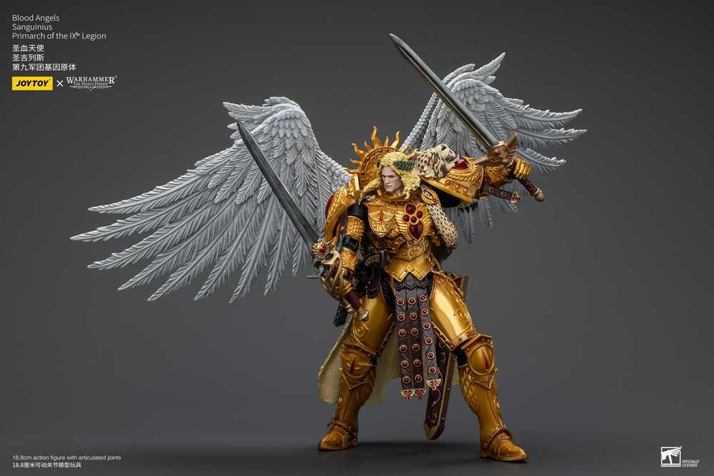 JOYTOY BLOOD ANGELS SANGUINIUS PRIMARCH OF THE IXTH LEGION
