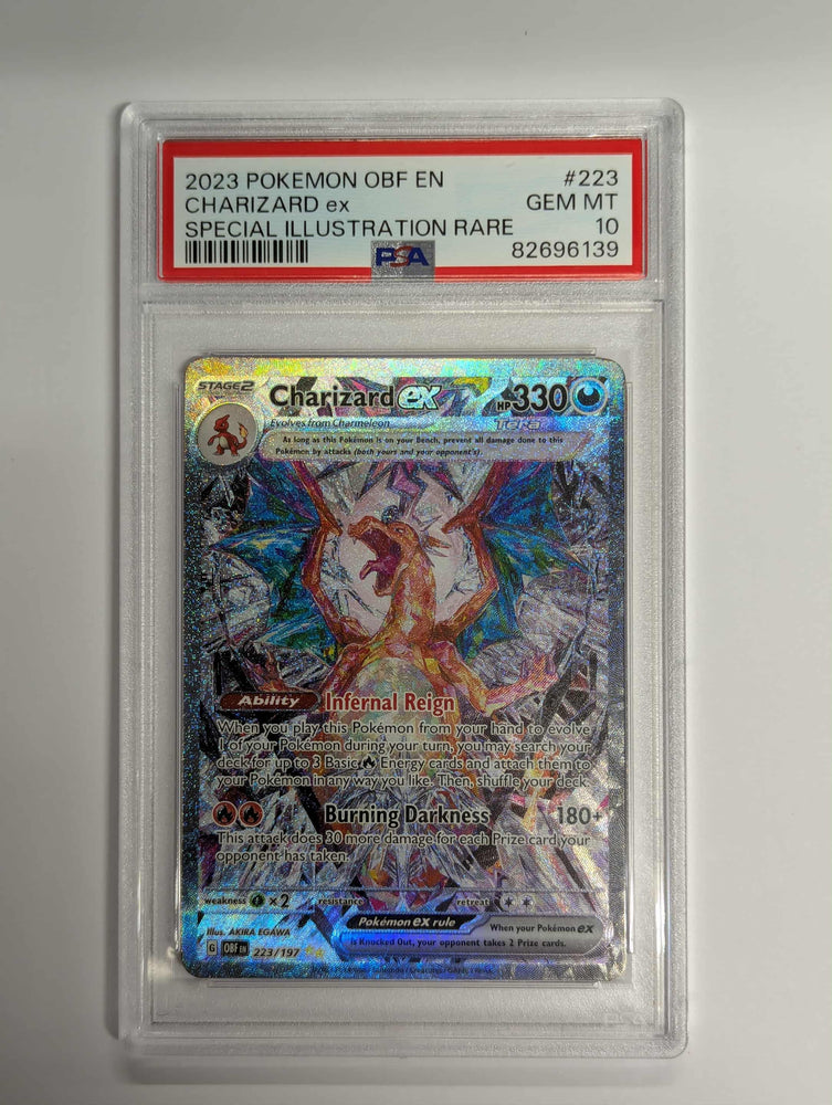 Charizard ex (223/197) Graded PSA 10