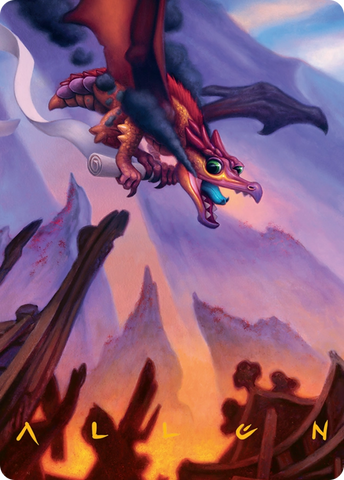 Scavenger Regent Art Card (45/54) [Tarkir: Dragonstorm Art Series]