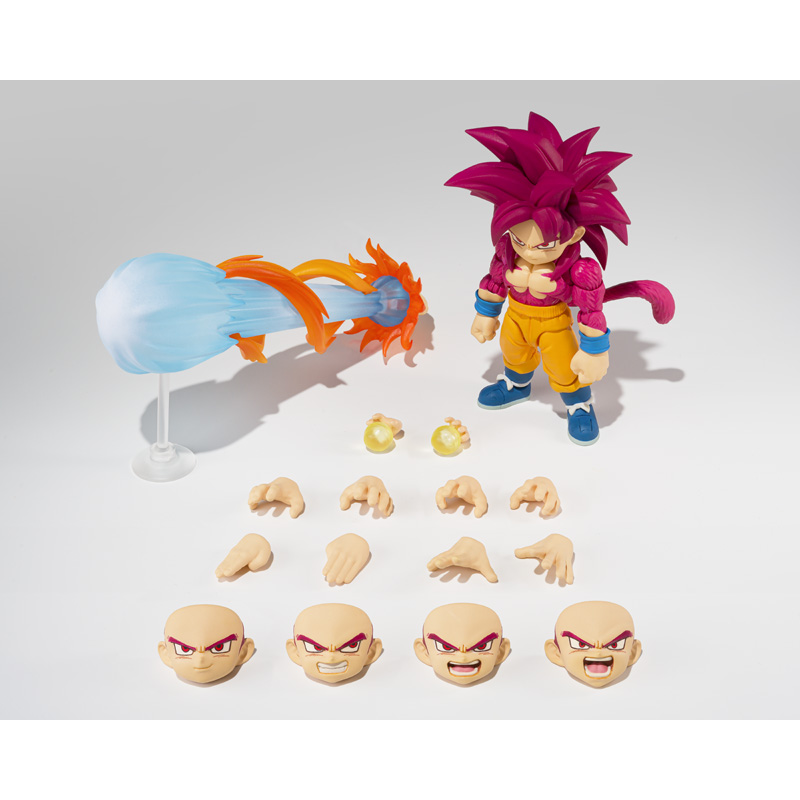 SUPER SAIYAN 4 SON GOKU (MINI) -DAIMA- "DRAGON BALL -DAIMA-", TAMASHII NATIONS S.H.FIGUARTS (P-BANDAI EXCLUSIVE)