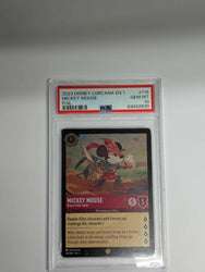Mickey Mouse - Brave Little Tailor - Cold Foil (115/204) Graded PSA 10