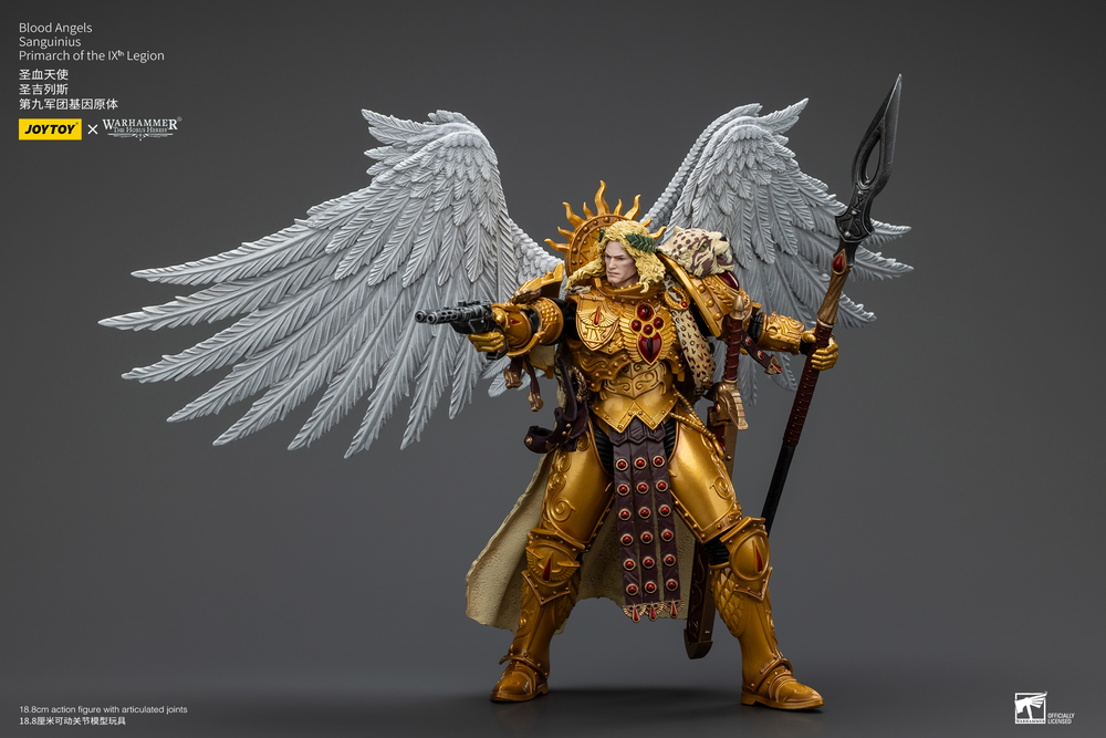 JOYTOY BLOOD ANGELS SANGUINIUS PRIMARCH OF THE IXTH LEGION