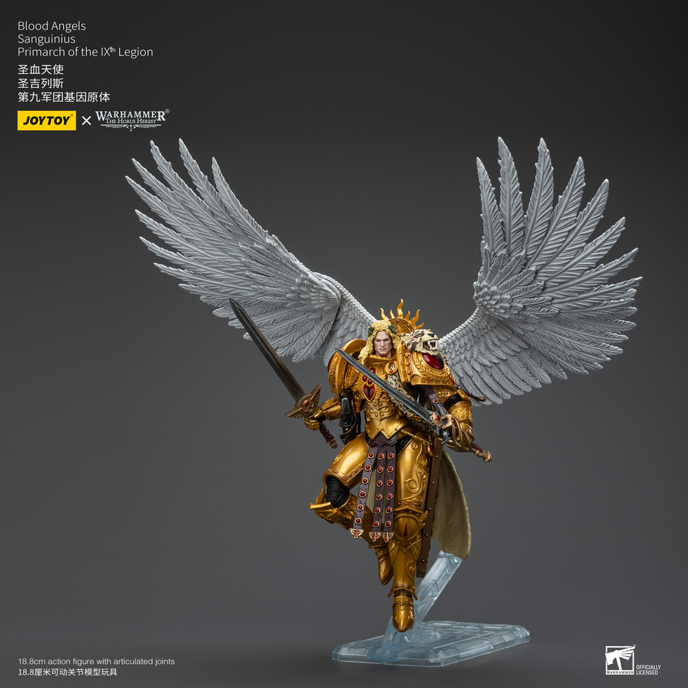 JOYTOY BLOOD ANGELS SANGUINIUS PRIMARCH OF THE IXTH LEGION